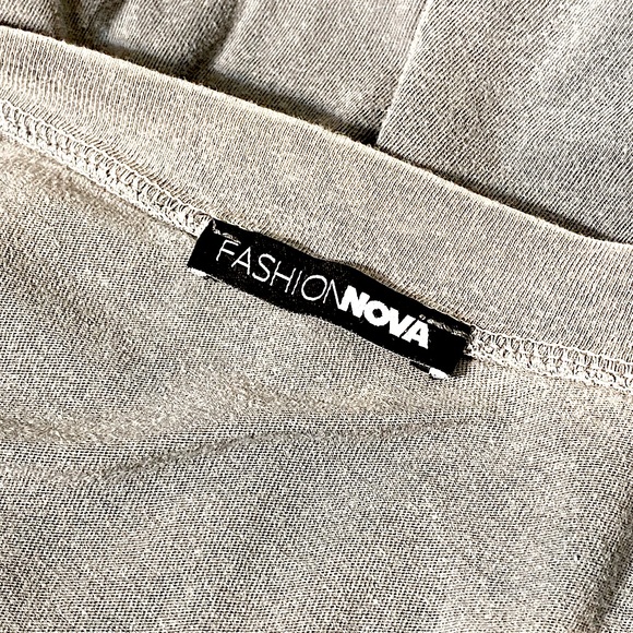 Fashion Nova Mineral Gray Oversized Sleep Shirt - Picture 6 of 7